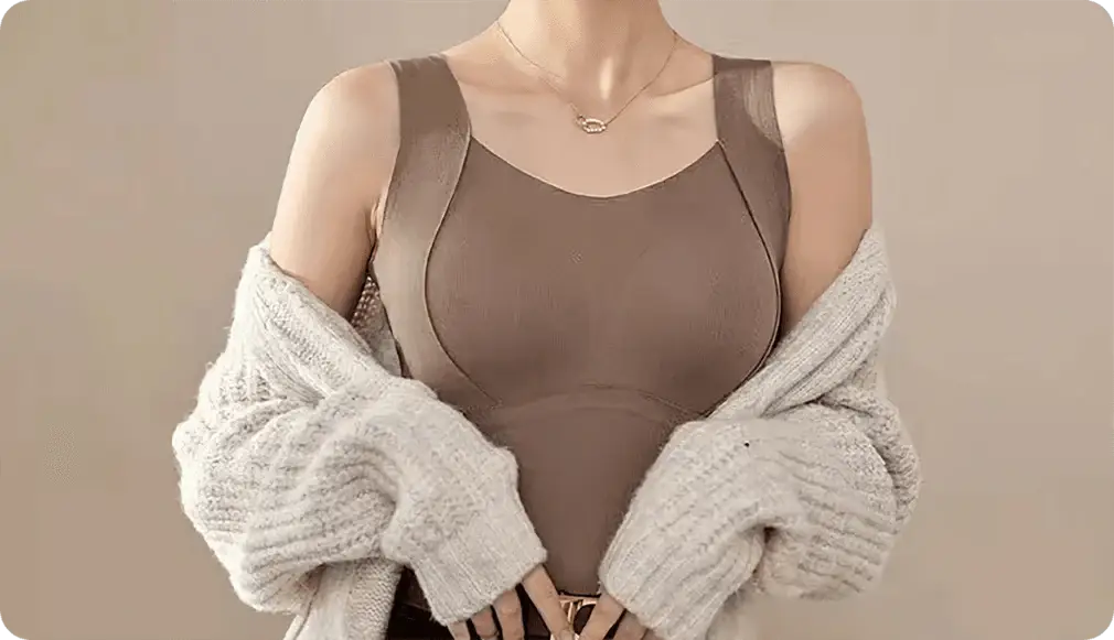 🎉Hot Selling Thickened Warm Tank Top with Shelf Bra